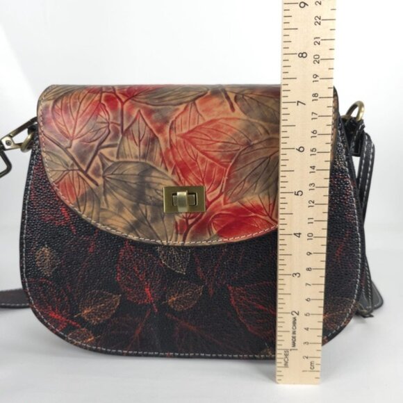 L’ARTISTE SPRING STEP LEATHER+PU Flora HandBag Toggle Closure‎ - Picture 7 of 16